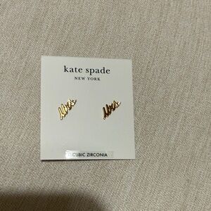 Kate Spade Gold Earrings